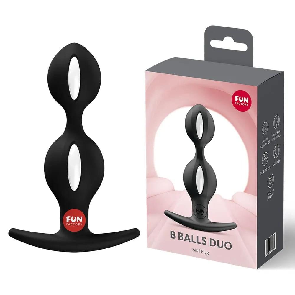 Fun Factory B BALLS DUO  -  13 cm Weighted Kegel Balls Fun Factory Discreet Intimate Essentials.