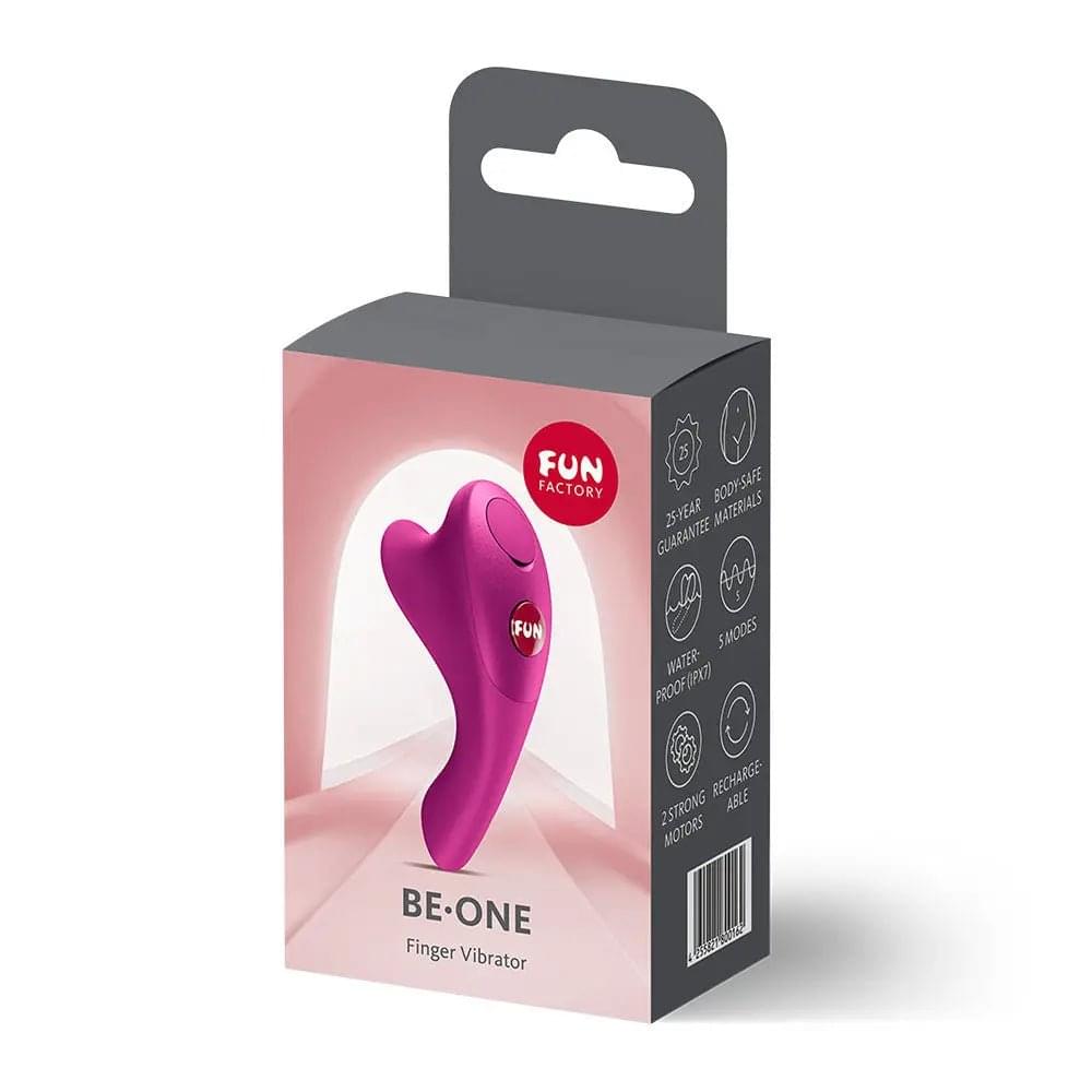 Fun Factory BE-ONE Magenta - Magenta USB-C Rechargeable Finger Stimulator Fun Factory Discreet Intimate Essentials.