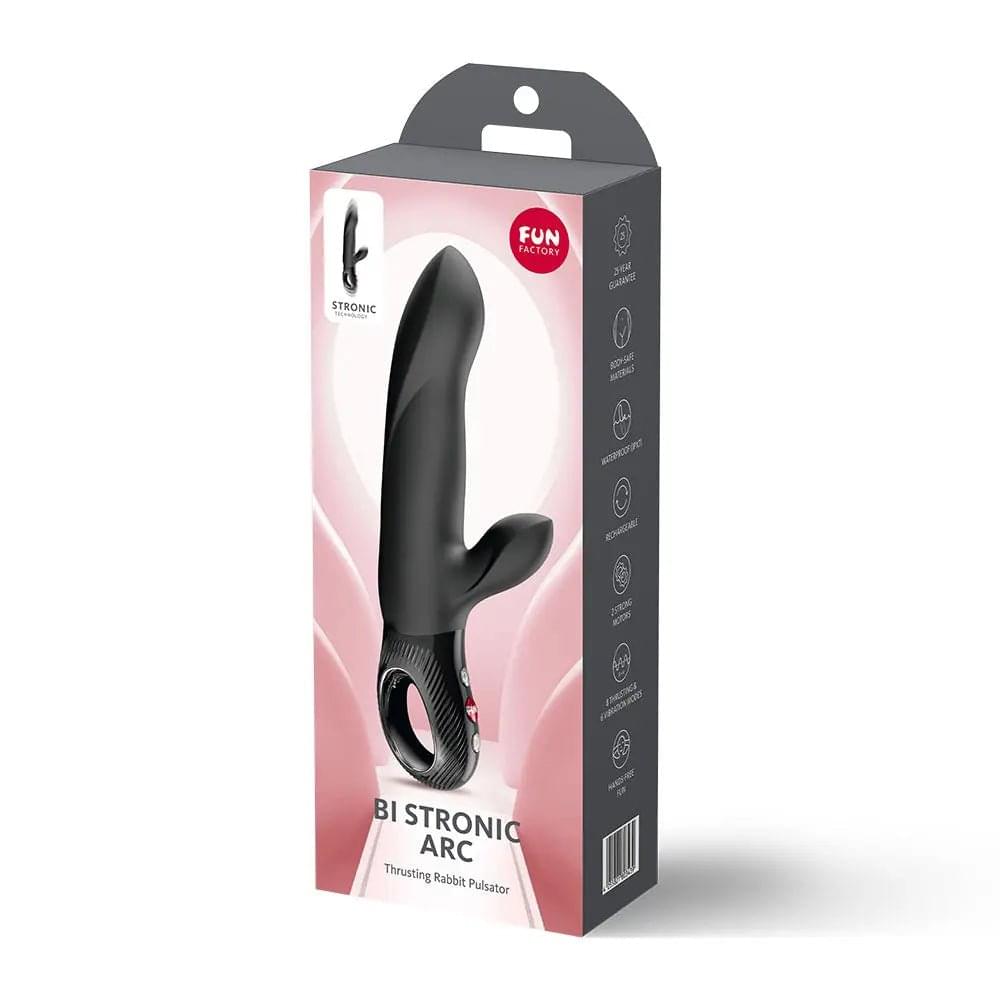 Fun Factory BI STRONIC ARC  -  21.6 cm USB-C Rechargeable Thrusting Vibrator Fun Factory Discreet Intimate Essentials.