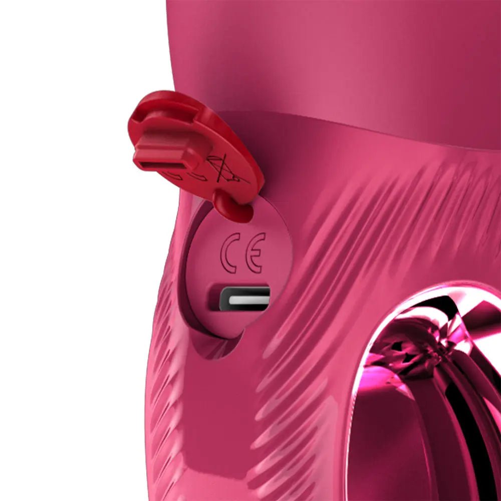 Shop affordable quality Fun Factory BI STRONIC ARC Raspberry - Raspberry 21.6 cm USB-C Rechargeable Thrusting Vibrator - Discreet Intimate Essentials - VIBRATORS-PREMIUM - Fun Factory
