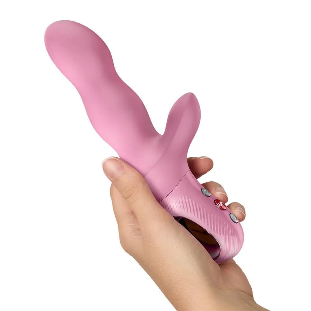 Fun Factory BI STRONIC CRAVE Rose - Rose USB-C Rechargeable Thrusting Vibrator Fun Factory Discreet Intimate Essentials.