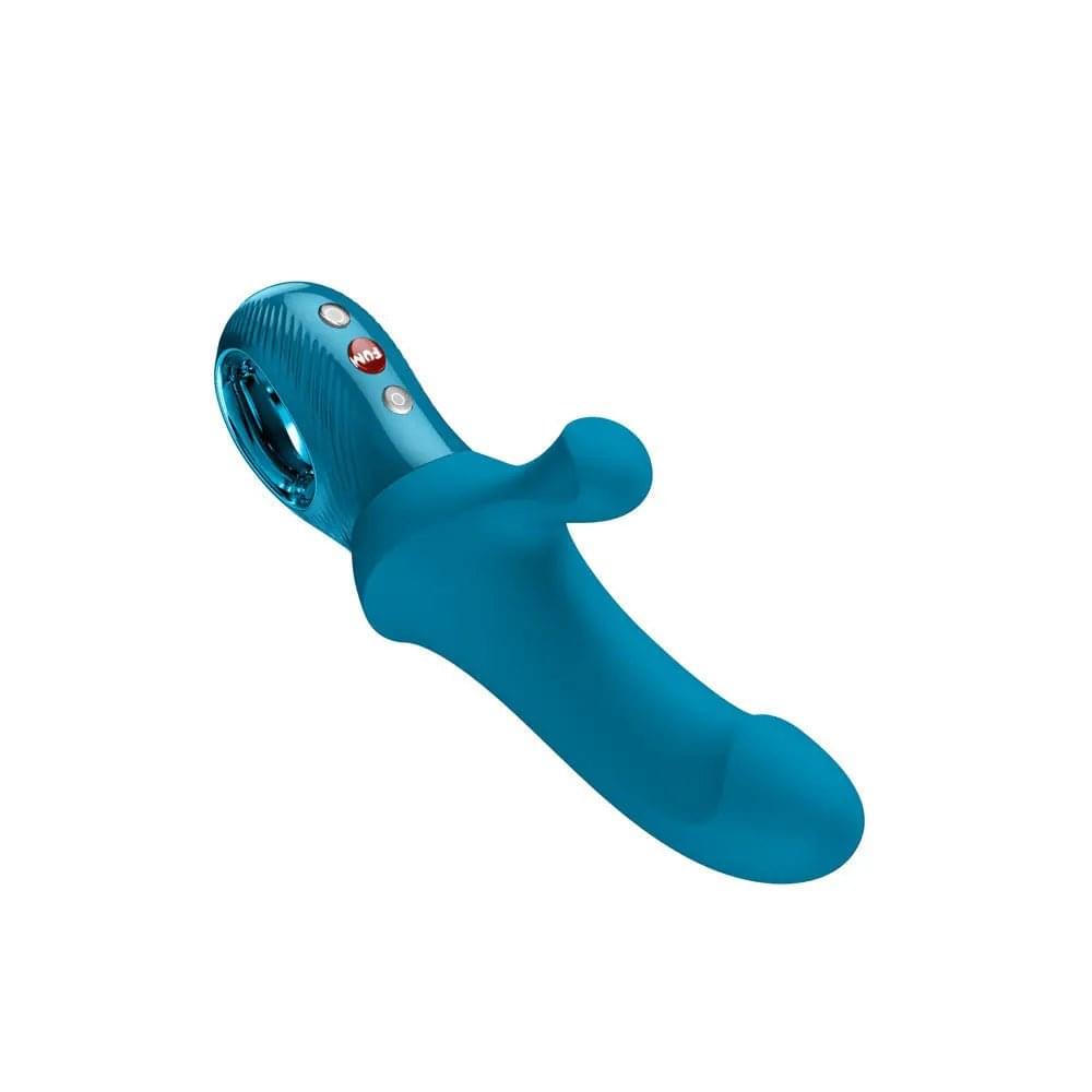 Fun Factory BI STRONIC CURVE Aquamarine - Aquamarine USB-C Rechargeable Thrusting Vibrator Fun Factory Discreet Intimate Essentials.