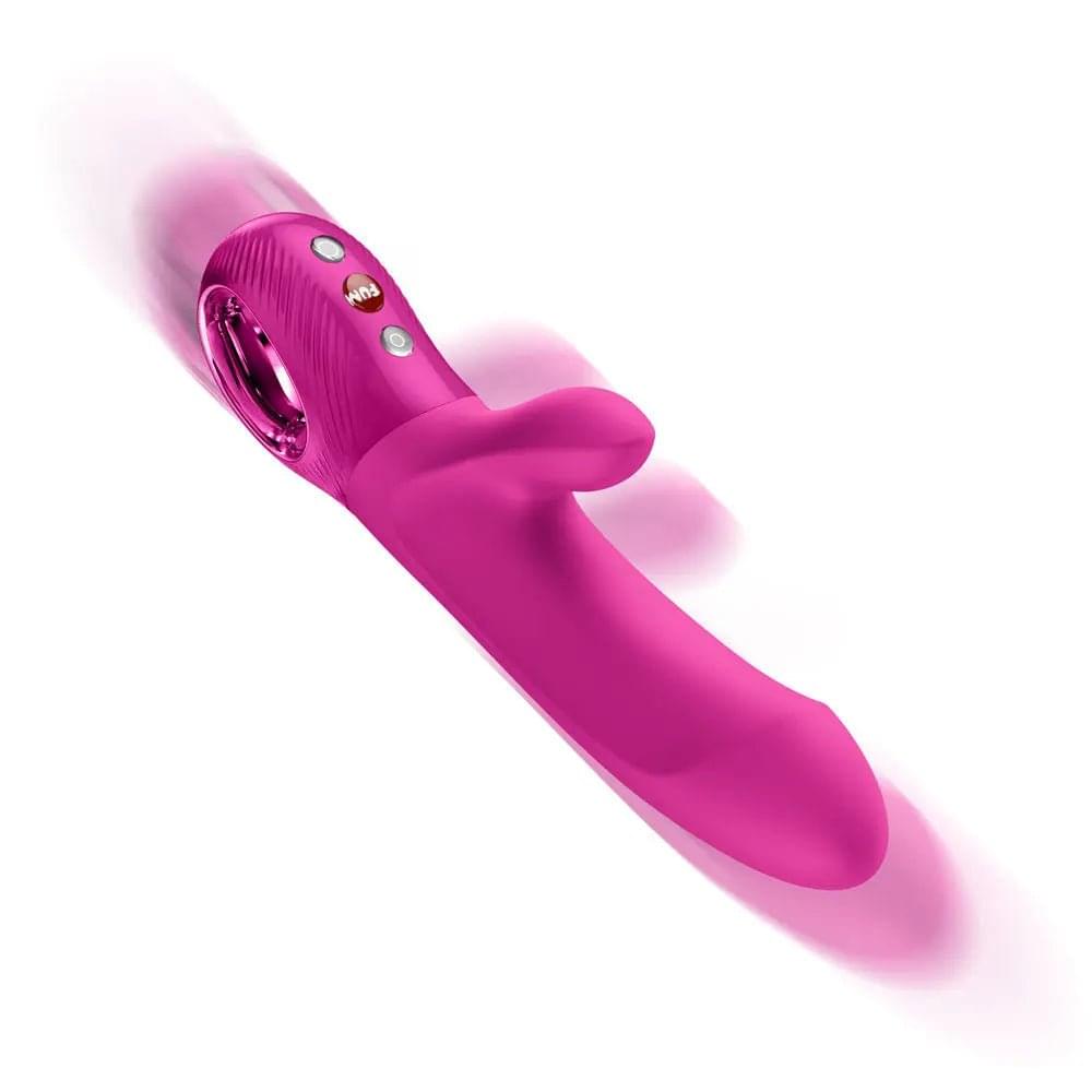 Fun Factory BI STRONIC EMBRACE Magenta - Magenta USB-C Rechargeable Thrusting Vibrator by Fun Factory from Discreet Intimate Essentials for  VIBRATORS-PREMIUM, quality products at discount affordable prices.