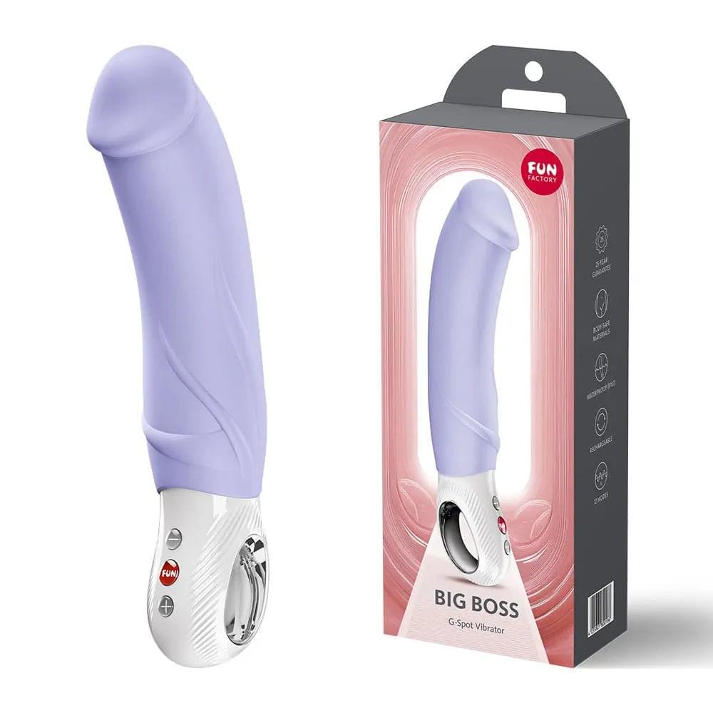 Fun Factory BIG BOSS  -  22.9 cm USB-C Rechargeable Vibrator Fun Factory Discreet Intimate Essentials.