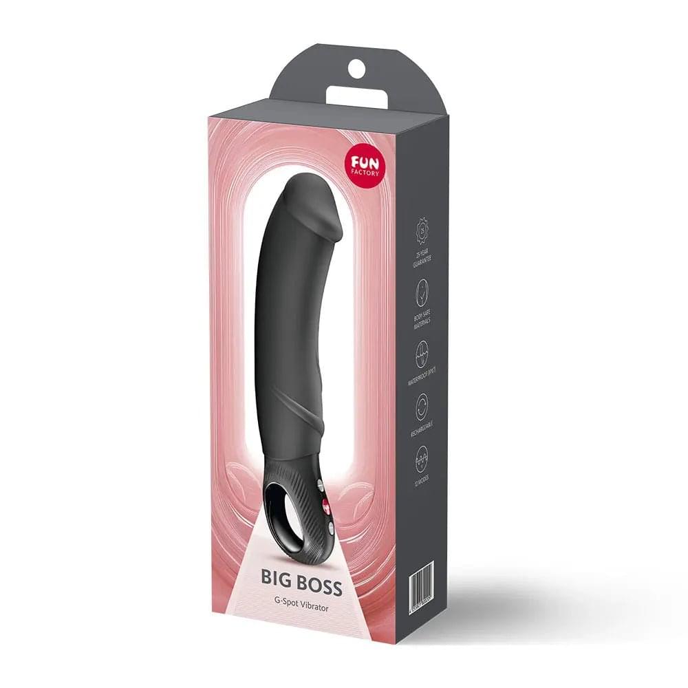 Fun Factory BIG BOSS  -  22.9 cm USB-C Rechargeable Vibrator Fun Factory Discreet Intimate Essentials.