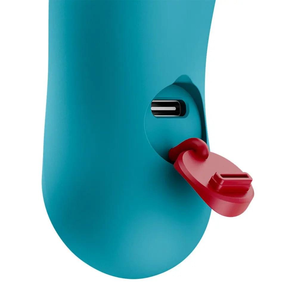 Fun Factory BIJOU Aquamarine - Aquamarine USB-C Rechargeable Stimulator Fun Factory Discreet Intimate Essentials.