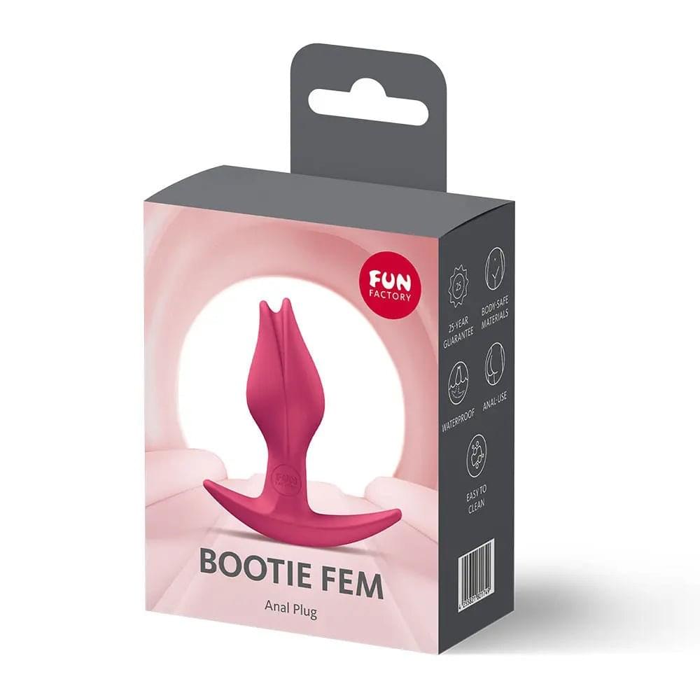 Fun Factory BOOTIE FEM Raspberry - Raspberry  8.5 cm Butt Plug Fun Factory Discreet Intimate Essentials.