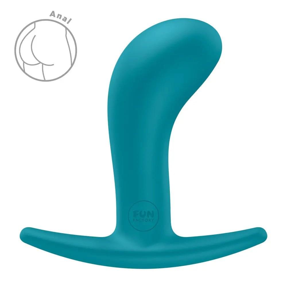 Fun Factory BOOTIE M Aquamarine - Aquamarine 9.4 cm Medium Butt Plug Fun Factory Discreet Intimate Essentials.