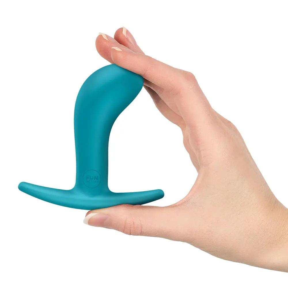 Fun Factory BOOTIE M Aquamarine - Aquamarine 9.4 cm Medium Butt Plug Fun Factory Discreet Intimate Essentials.