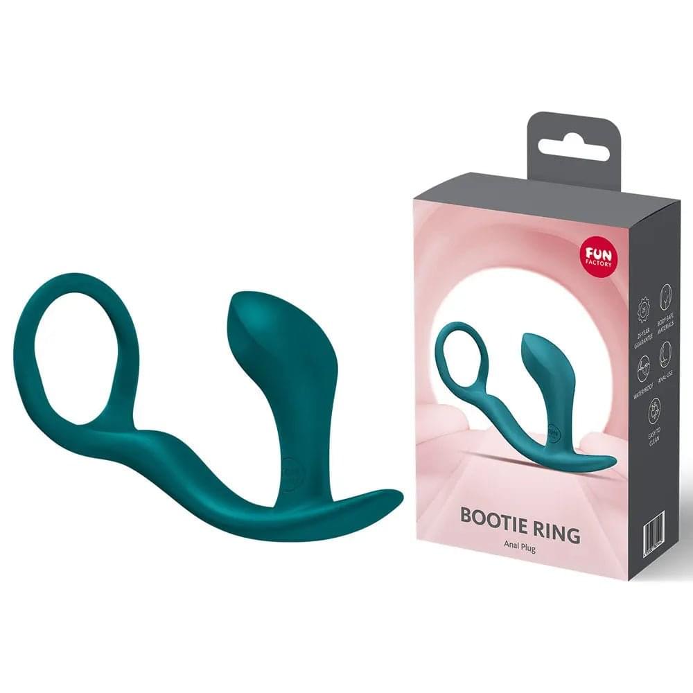 Fun Factory BOOTIE RING Bottle  - Bottle  14.7 cm Anal Plug with Cock Ring Fun Factory Discreet Intimate Essentials.