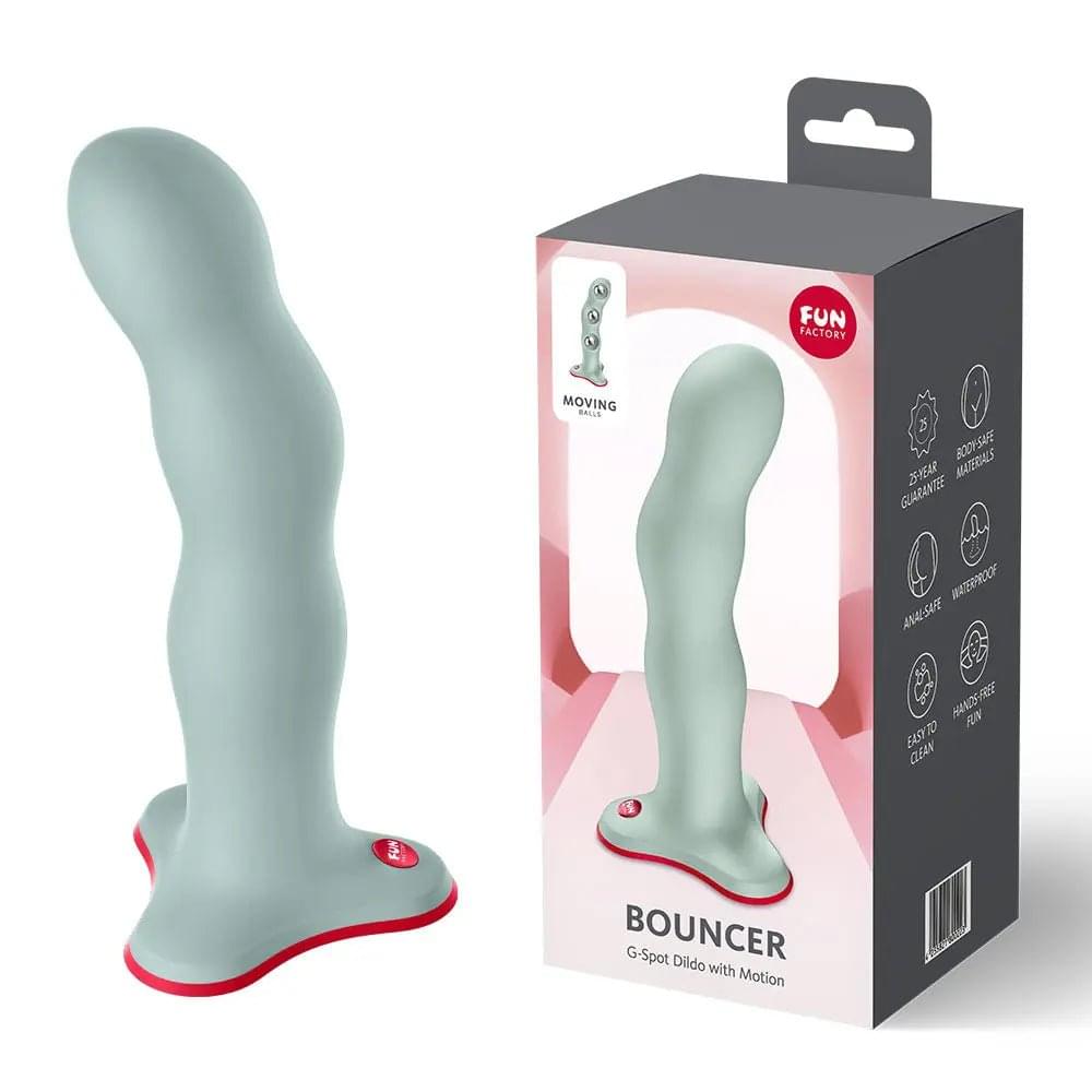Fun Factory BOUNCER Light  - Light  18 cm Dildo Fun Factory Discreet Intimate Essentials.