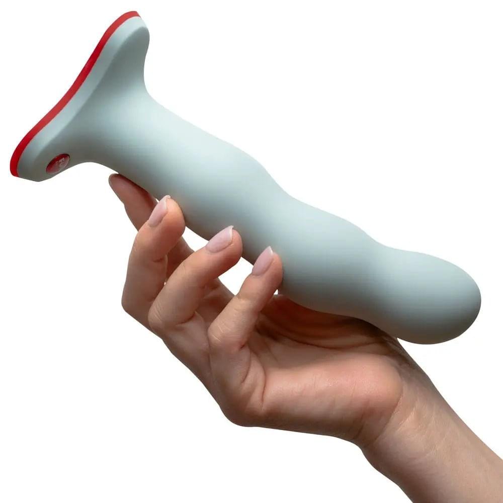 Fun Factory BOUNCER sage  - Sage  18.5 cm Dildo Fun Factory Discreet Intimate Essentials.