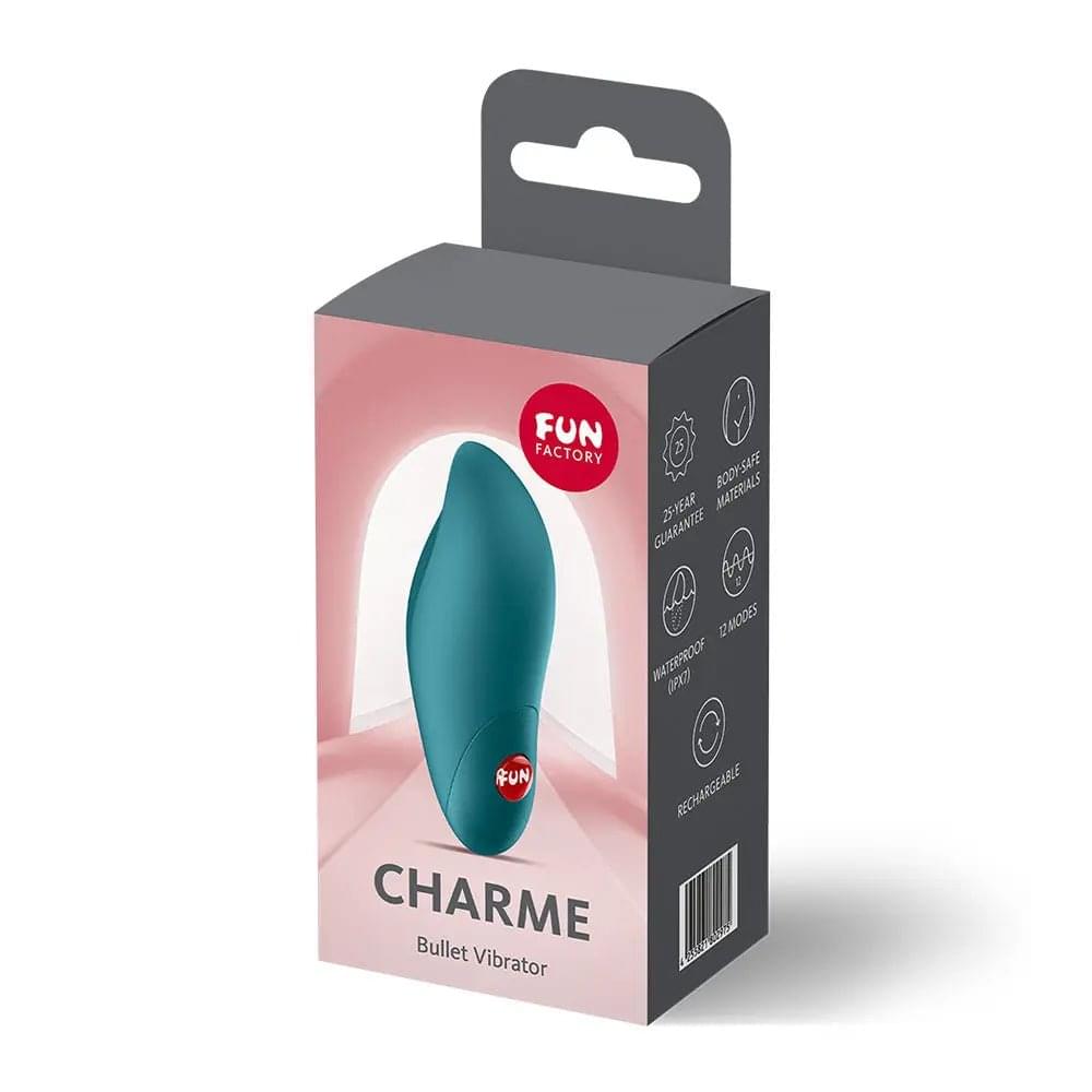 Fun Factory CHARME Bottle  - Bottle  USB-C Rechargeable Stimulator Fun Factory Discreet Intimate Essentials.