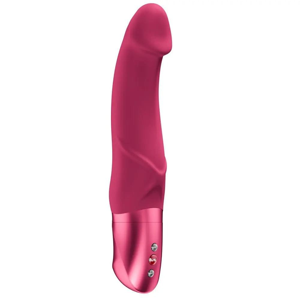 Fun Factory MR. BOSS Raspberry - Raspberry 21 cm Vibrator Fun Factory Discreet Intimate Essentials.