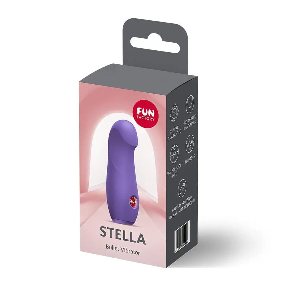 Fun Factory STELLA Blackcurrant -  Vibrating Bullet Fun Factory Discreet Intimate Essentials.