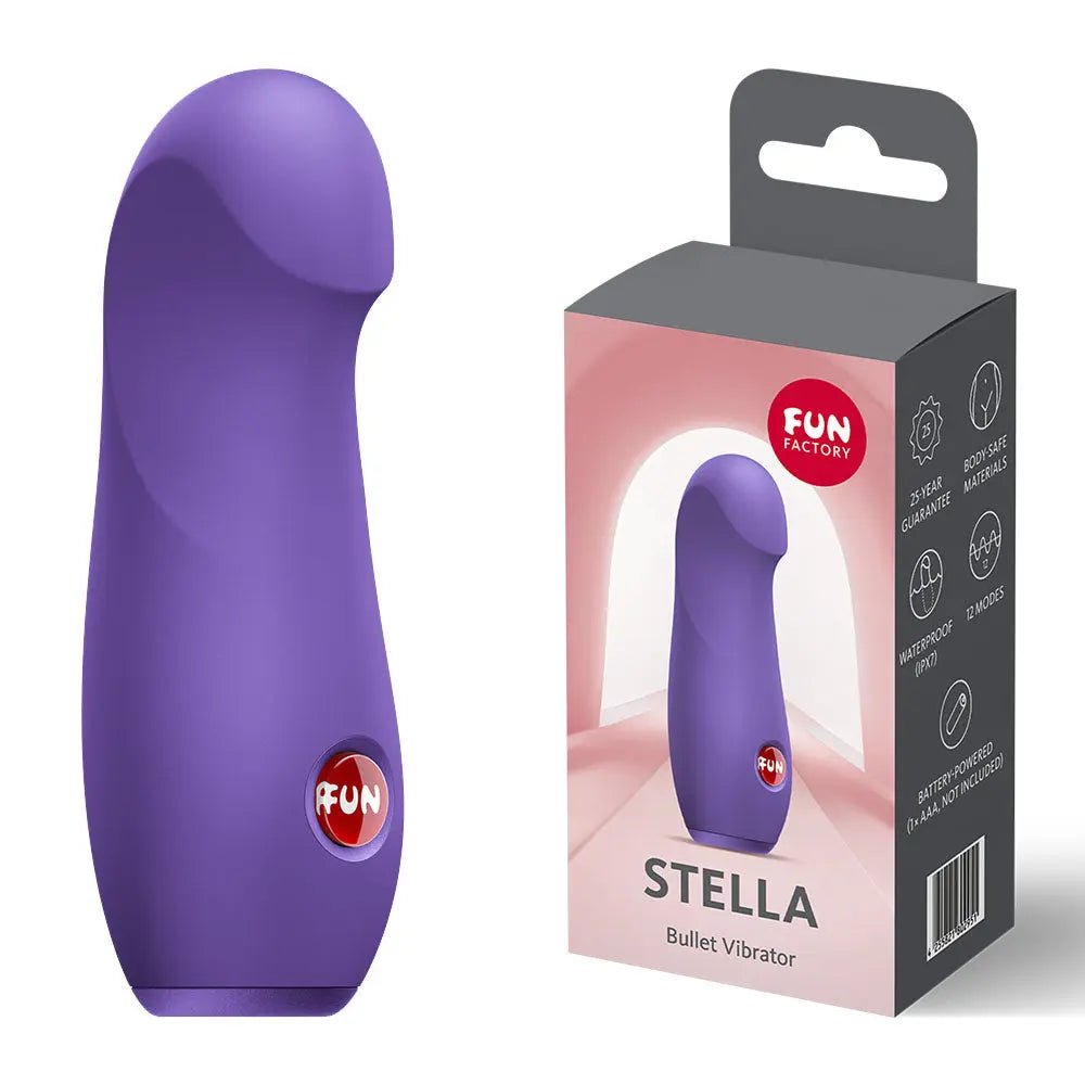 Shop affordable quality Fun Factory STELLA Blackcurrant - Vibrating Bullet - Discreet Intimate Essentials - BULLETS-PREMIUM - Fun Factory