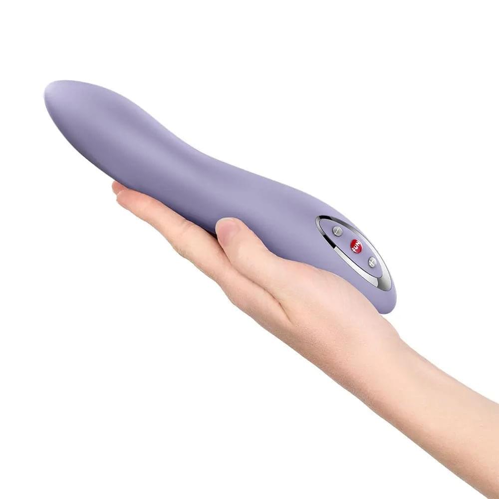 Fun Factory STRONIC FLOW Light Violet - Light Violet 21.6 cm USB Rechargeable Thrusting Vibrator Fun Factory Discreet Intimate Essentials.