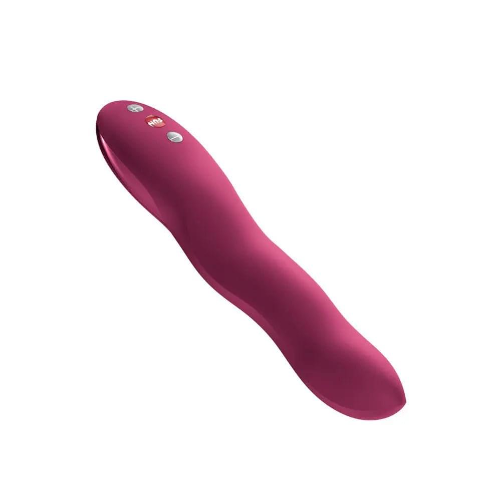 Fun Factory STRONIC WAVE Wine  - Wine  USB-C Rechargeable Thrusting Vibrator Fun Factory Discreet Intimate Essentials.