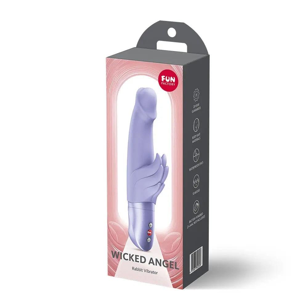 Fun Factory WICKED ANGEL  -  Angel Vibrator Fun Factory Discreet Intimate Essentials.