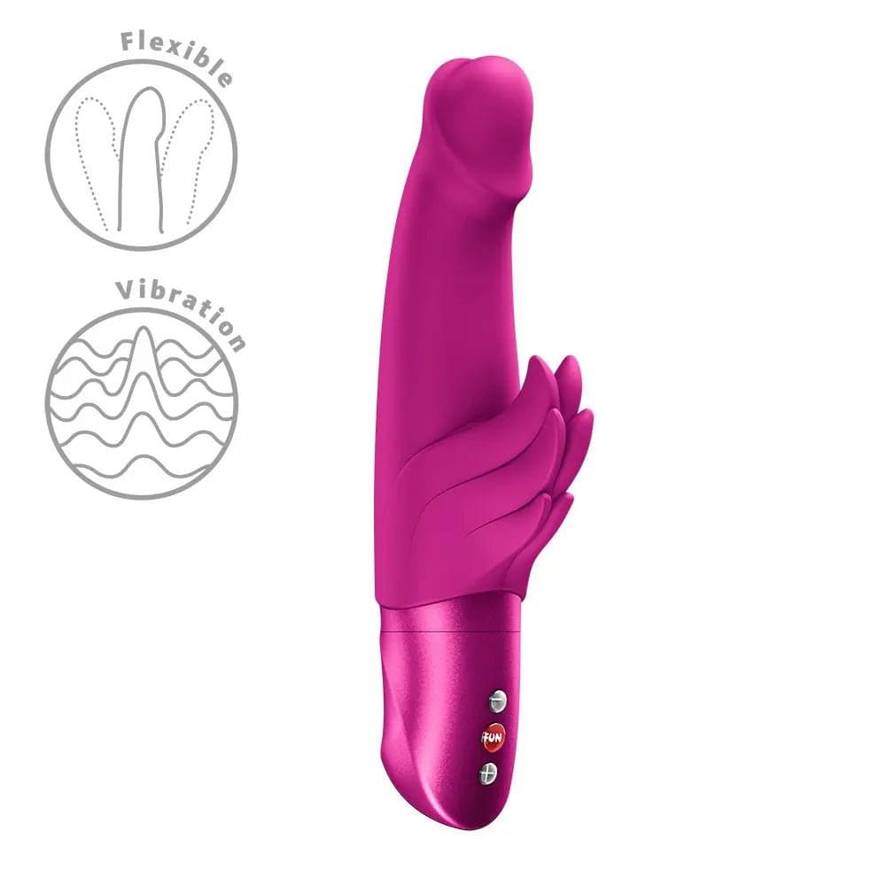 Fun Factory WICKED ANGEL Magenta - Magenta Angel Vibrator Fun Factory Discreet Intimate Essentials.