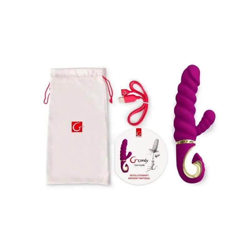 Gcandy Raspberry Gvibe Discreet Intimate Essentials.