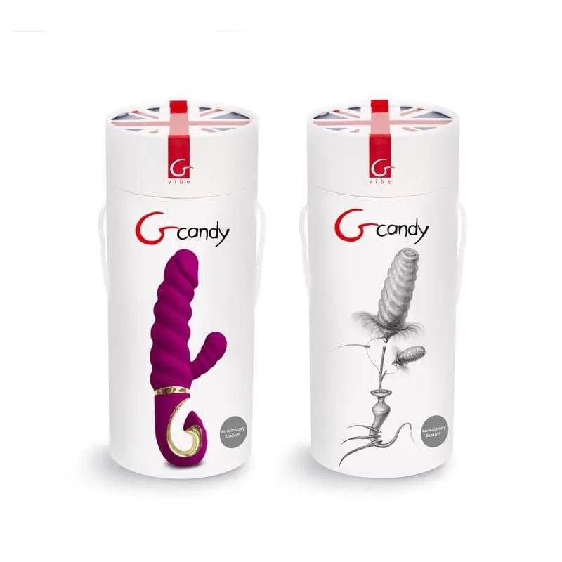 Gcandy Raspberry Gvibe Discreet Intimate Essentials.