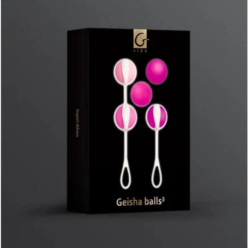 Geisha Balls 3 Sugar Pink Gvibe Discreet Intimate Essentials.