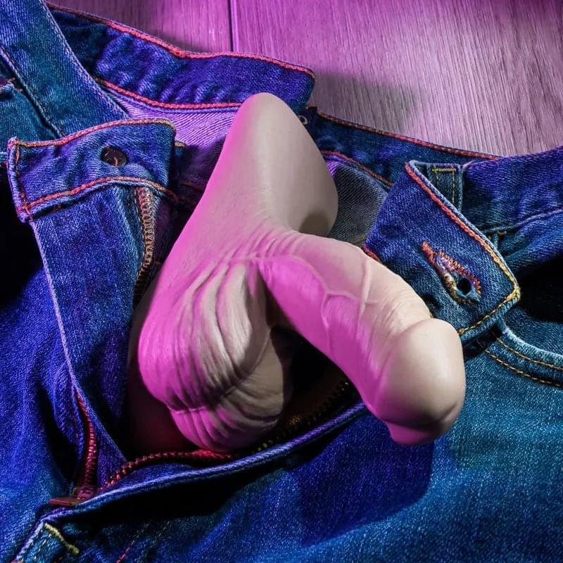 Gender X 4'' SILICONE PACKER LIGHT -  10 cm Packer Gender X Discreet Intimate Essentials.