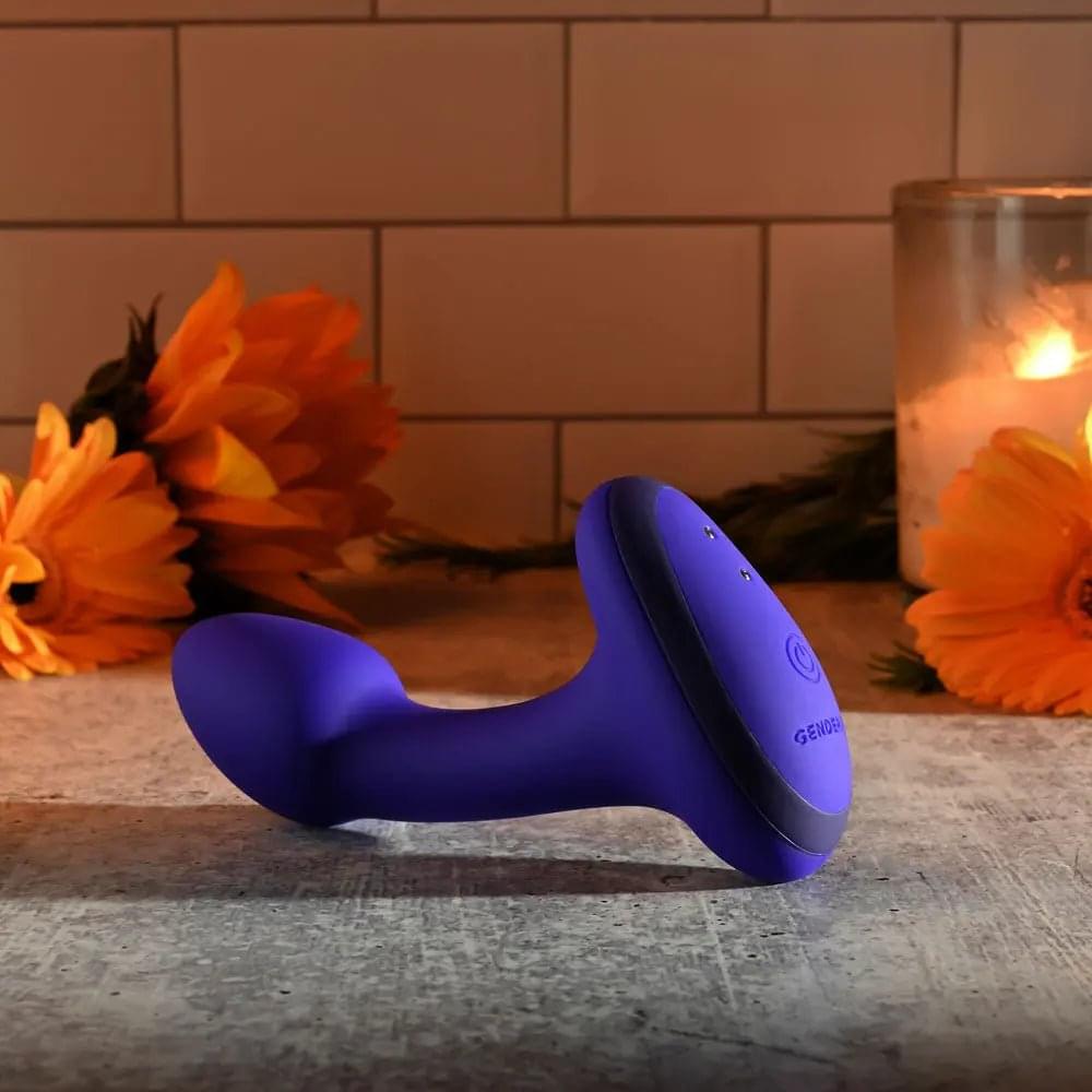 Gender X ANYBODYS PLUG -  11.4 cm USB Rechargeable Vibrating Butt Plug Gender X Discreet Intimate Essentials.