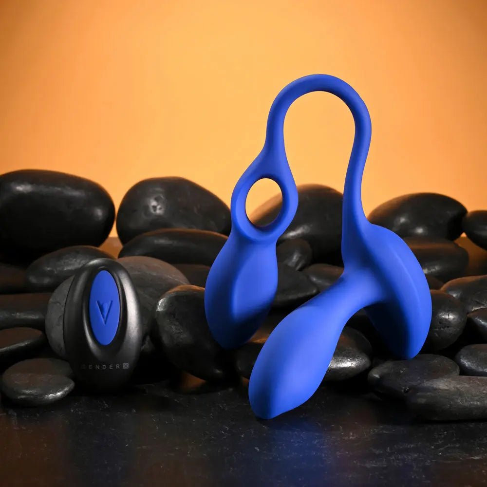 Shop affordable quality Gender X BACK FOR MORE - Dual USB Rechargeable Dual Stimulator with Wireless Remote - Discreet Intimate Essentials - ANAL TOYS - Gender X