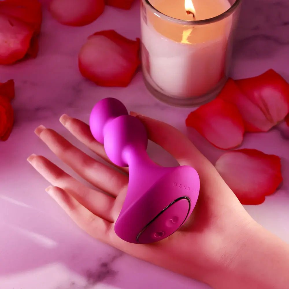 Shop affordable quality Gender X BALL GAME - 13.5 cm USB Rechargeable Vibrating Butt Plug - Discreet Intimate Essentials - ANAL TOYS - Gender X
