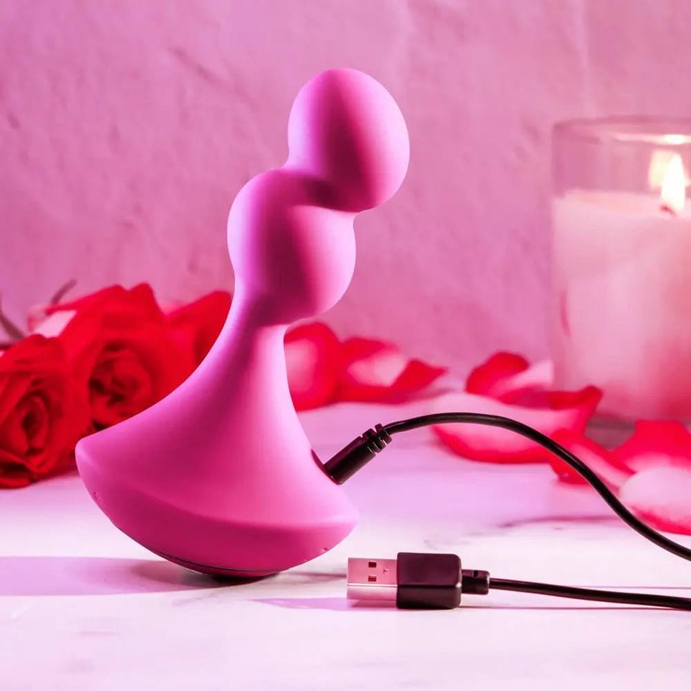 Gender X BALL GAME -  13.5 cm USB Rechargeable Vibrating Butt Plug Gender X Discreet Intimate Essentials.