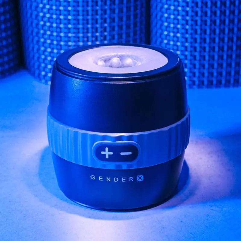 Gender X BARREL OF FUN -  USB Rechargeable Stroker Gender X Discreet Intimate Essentials.