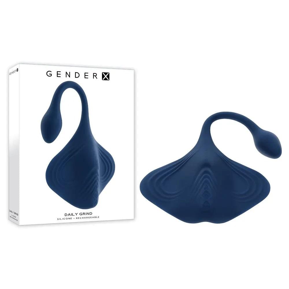 Gender X DAILY GRIND -  USB Rechargeable Grinding Pad with Anal Plug Gender X Discreet Intimate Essentials.