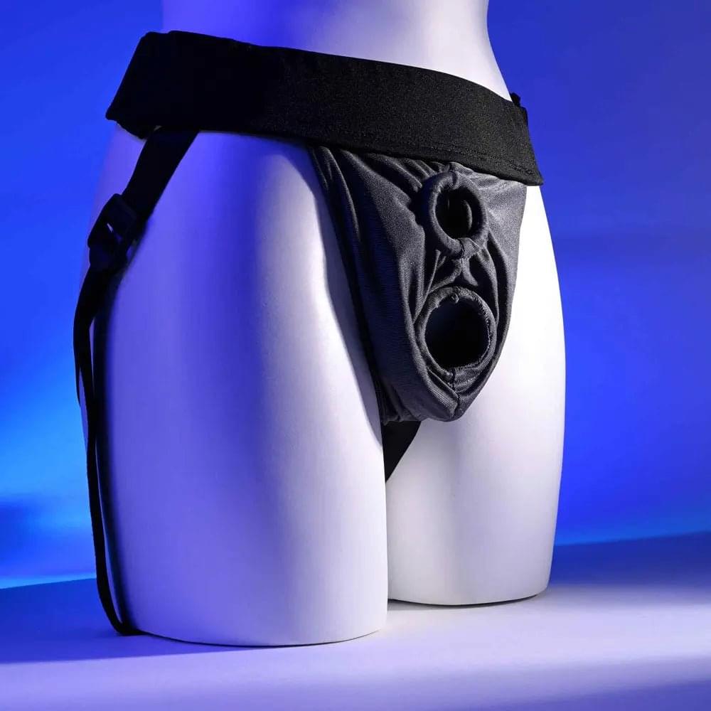 Gender X DOUBLE RIDER -  Adjustable Strap-On Harness (No Probe Included) Gender X Discreet Intimate Essentials.
