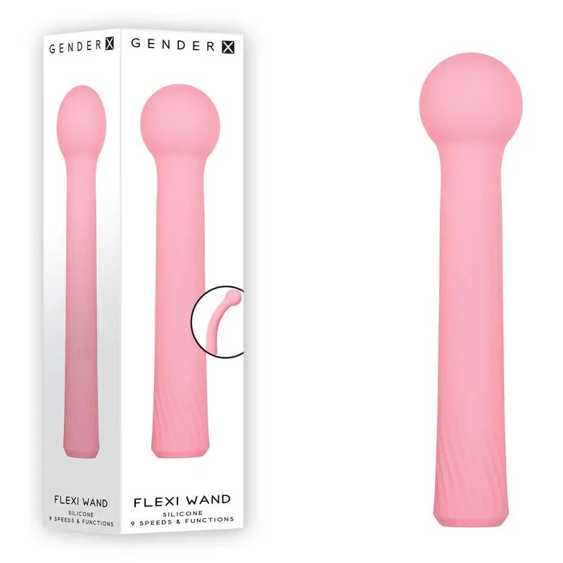Shop affordable quality Gender X FLEXI WAND - 16.6 cm USB Rechargeable Vibrator - Discreet Intimate Essentials - VIBRATORS - Gender X