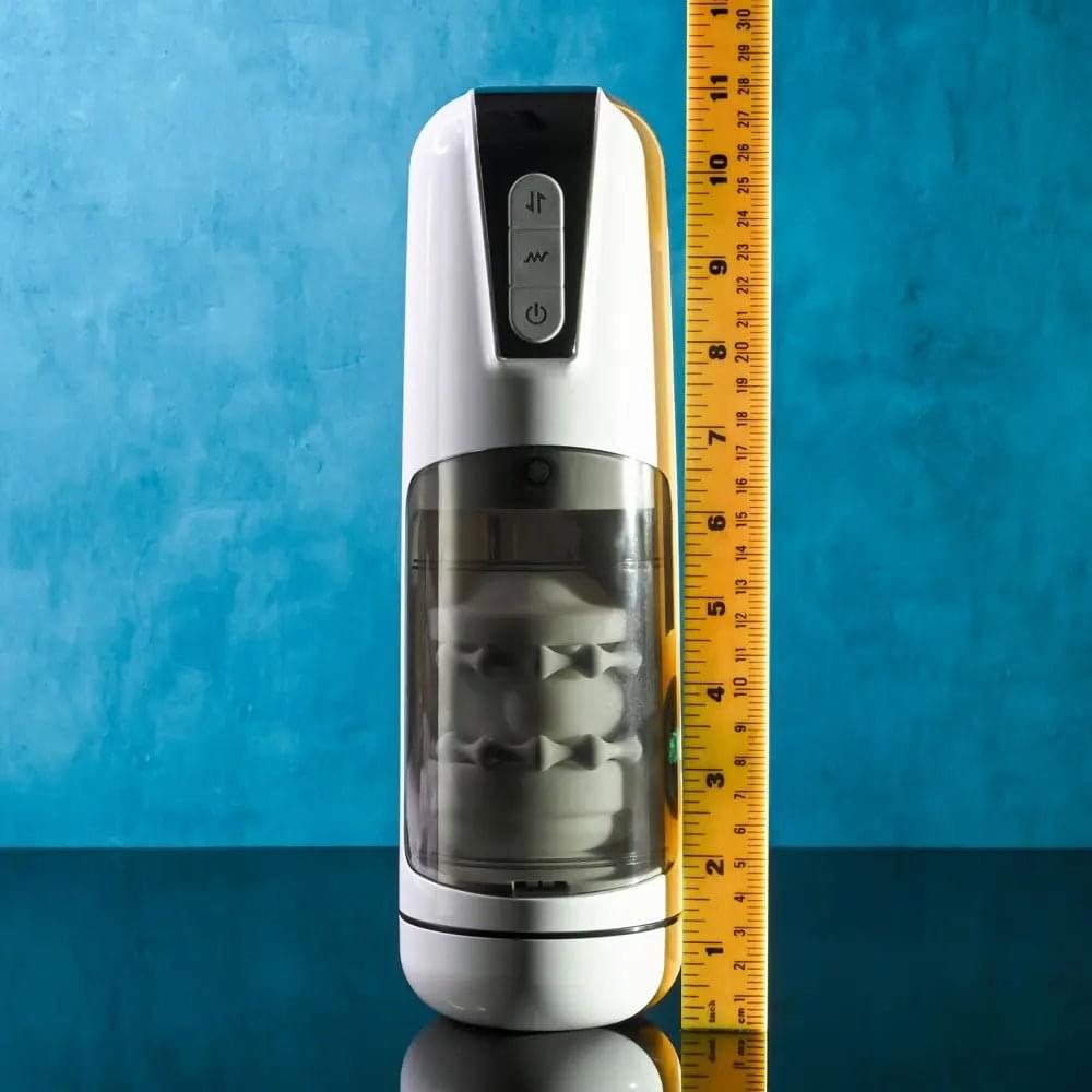 Gender X GET YOUR STROKE ON - USB Rechargeable Thrusting & Vibrating Auto Masturbator Gender X Discreet Intimate Essentials.