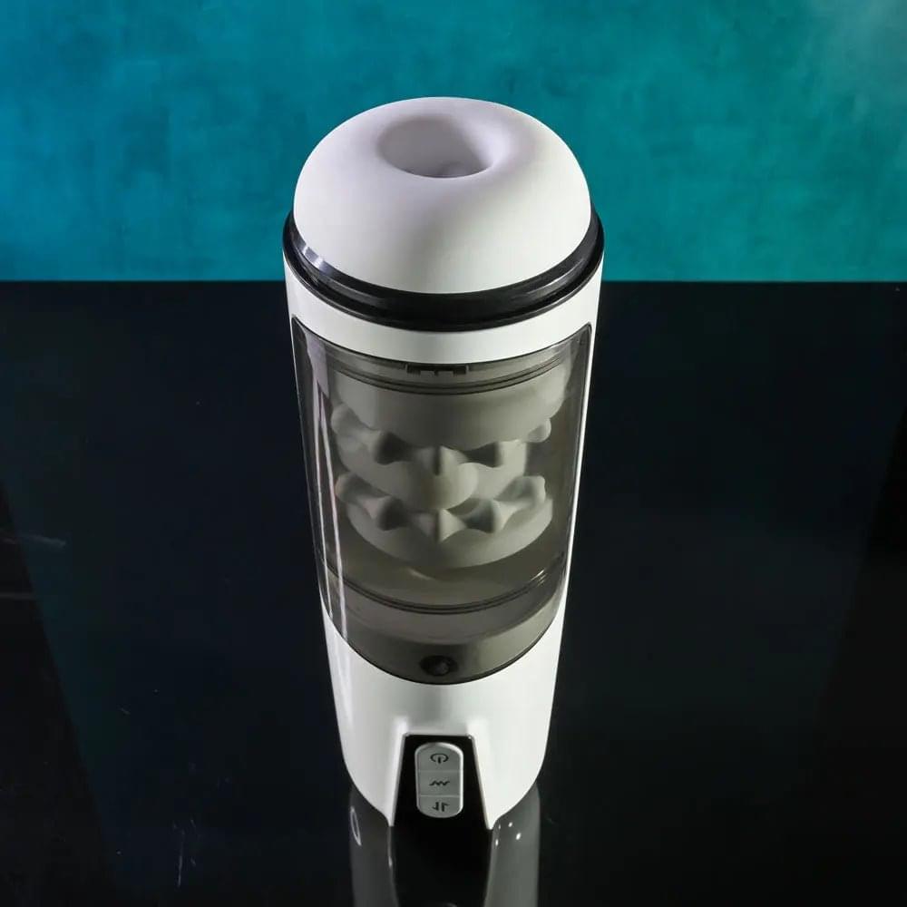 Gender X GET YOUR STROKE ON - USB Rechargeable Thrusting & Vibrating Auto Masturbator Gender X Discreet Intimate Essentials.