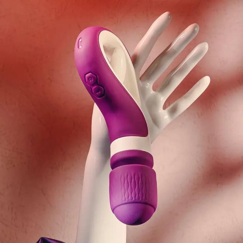 Gender X HANDLE IT - /White USB Rechargeable Massager Wand Gender X Discreet Intimate Essentials.