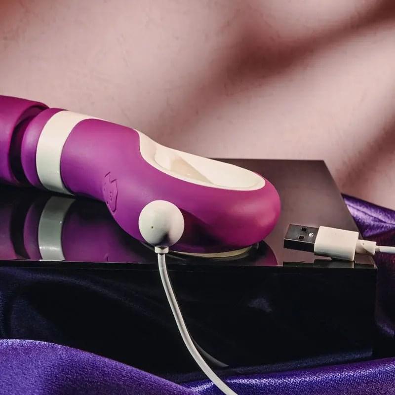 Gender X HANDLE IT - /White USB Rechargeable Massager Wand Gender X Discreet Intimate Essentials.