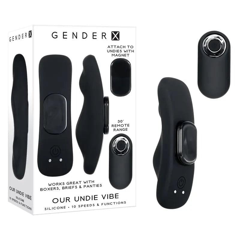 Gender X OUR UNDIE VIBE -  USB Rechargeable Panty Vibe Gender X Discreet Intimate Essentials.