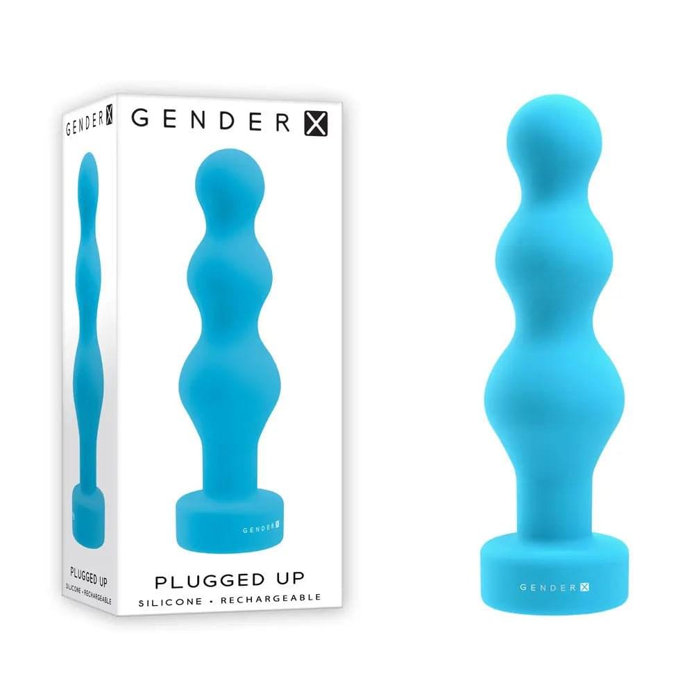 Gender X PLUGGED UP -  13.6 cm USB Rechargeable Butt Plug Gender X Discreet Intimate Essentials.