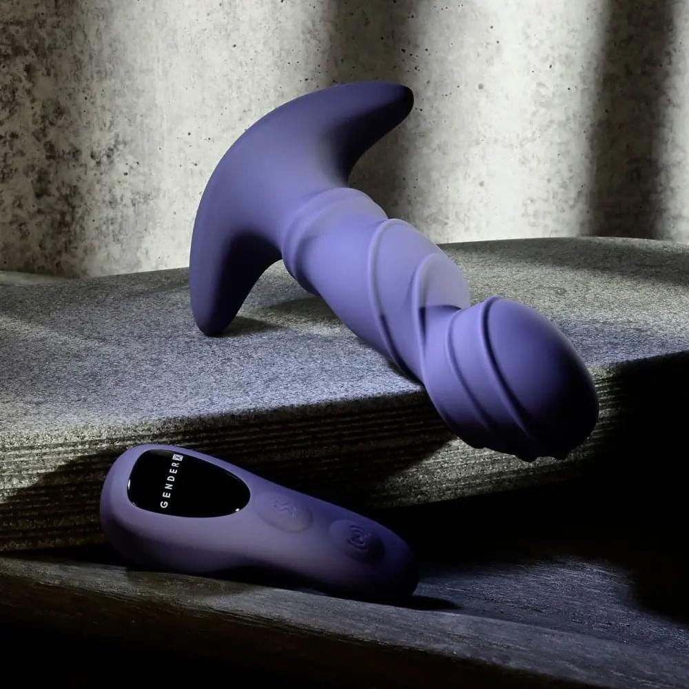 Gender X RING IT -  16.5 cm USB Rechargeable Vibrator with Wireless Remote Gender X Discreet Intimate Essentials.