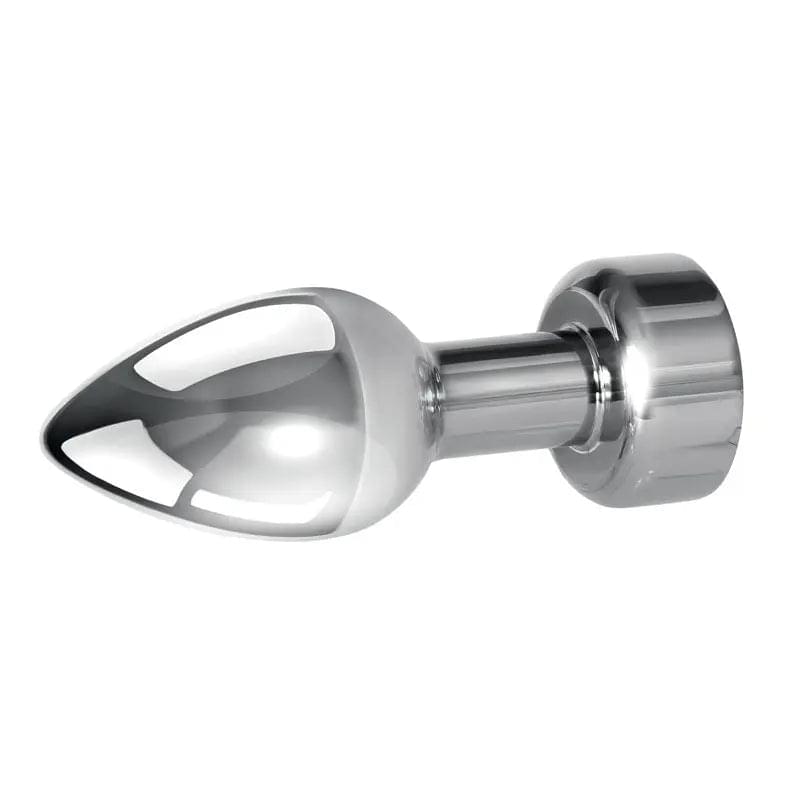 Gender X ROCKIN' METAL PLUG - Metallic 9.3 cm USB Rechargeable Butt Plug Gender X Discreet Intimate Essentials.