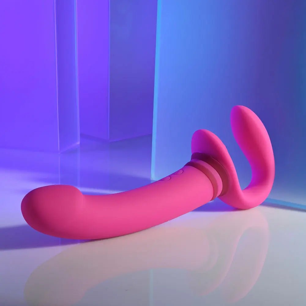 Shop affordable quality Gender X SHARING IS CARING - 21.9 cm USB Rechargeable Strapless Strap-On - Discreet Intimate Essentials - STRAP-ONS - Gender X