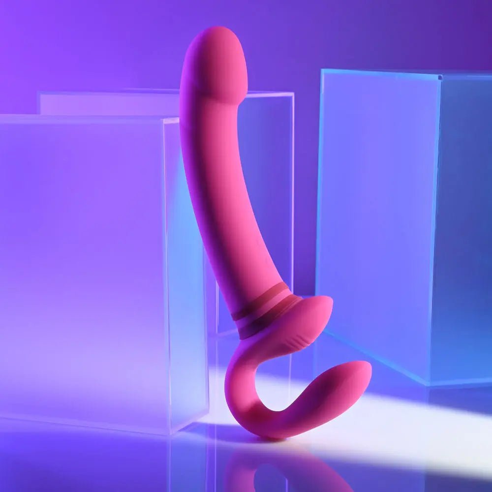 Shop affordable quality Gender X SHARING IS CARING - 21.9 cm USB Rechargeable Strapless Strap-On - Discreet Intimate Essentials - STRAP-ONS - Gender X