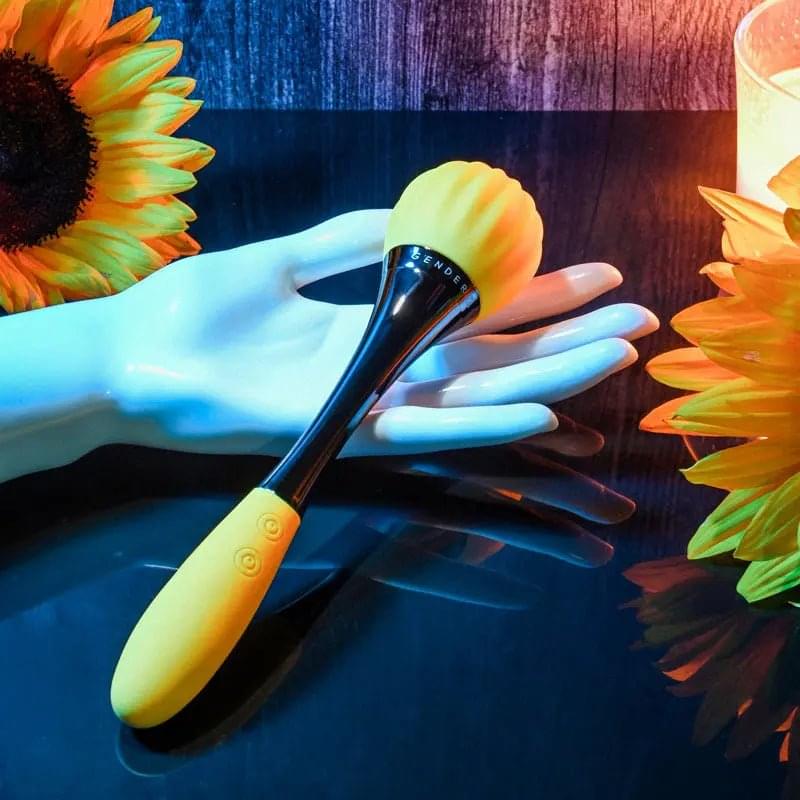 Gender X SUNFLOWER -  20 cm USB Rechargeable Massage Wand Gender X Discreet Intimate Essentials.