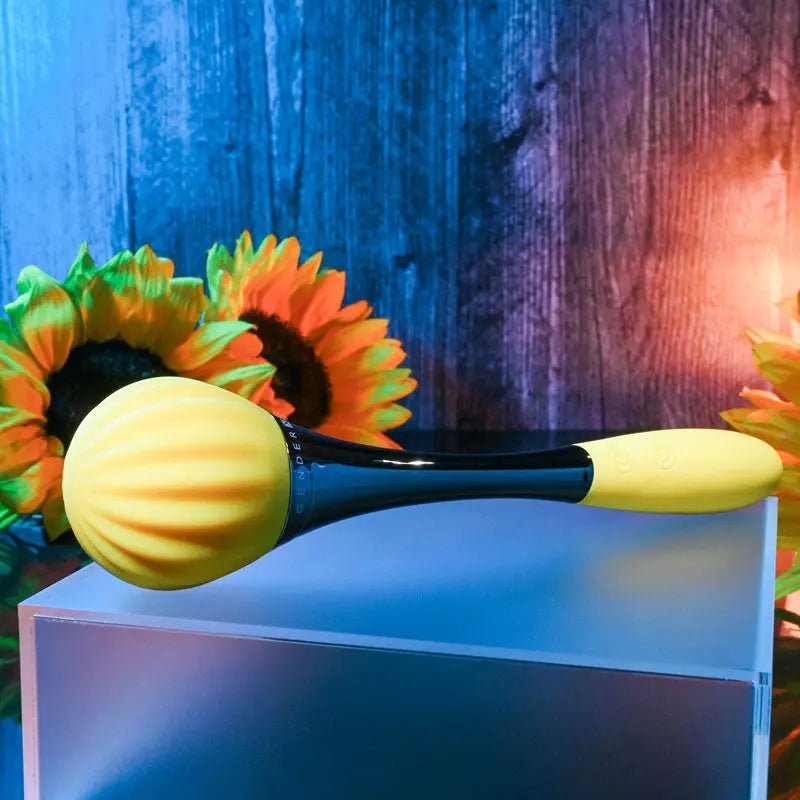 Shop affordable quality Gender X SUNFLOWER - 20 cm USB Rechargeable Massage Wand - Discreet Intimate Essentials - VIBRATORS - Gender X