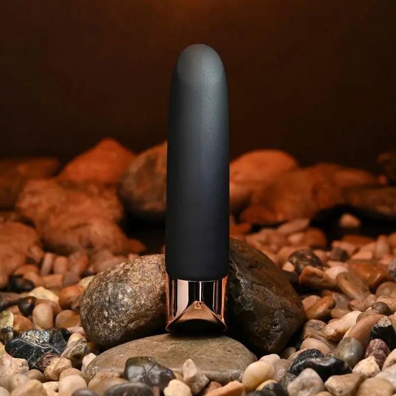 Gender X THE GOLD STANDARD - /Rose Gold 10 cm USB Rechargeable Bullet Gender X Discreet Intimate Essentials.