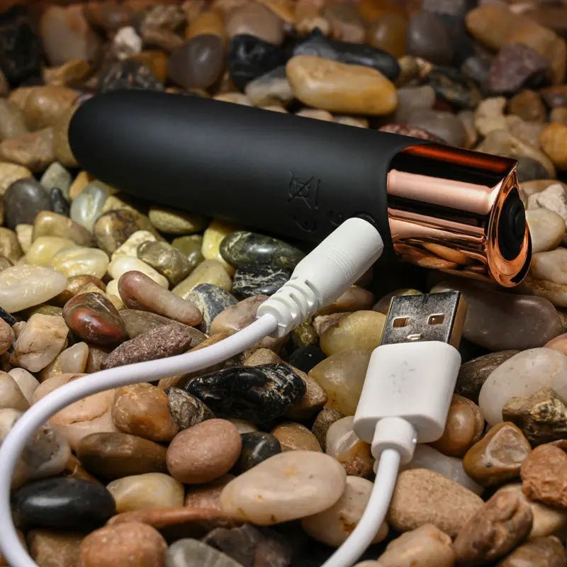 Shop affordable quality Gender X THE GOLD STANDARD - /Rose Gold 10 cm USB Rechargeable Bullet - Discreet Intimate Essentials - BULLETS & EGGS - Gender X